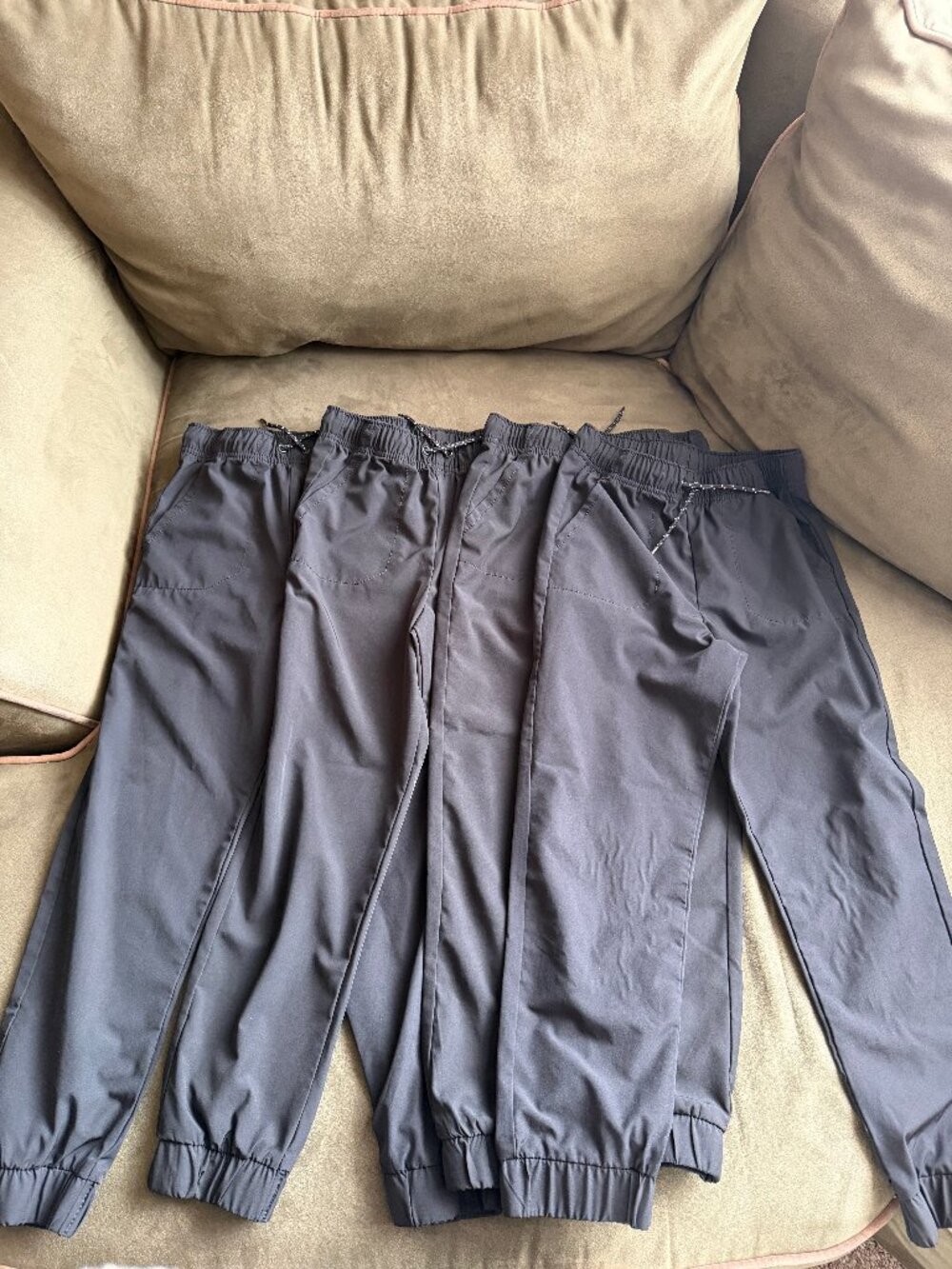 Boys Dri-fit black uniform pants